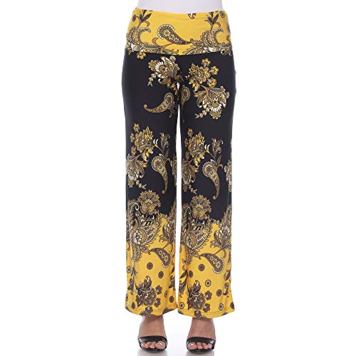 Floral Paisley Printed Palazzo Pants3