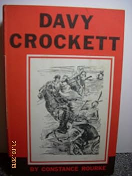Hardcover Davy Crockett Book