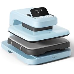 HTVRONT Auto Heat Press 2 - Heat Press Machine for T Shirts with Adjustable Pressure & Higher Heating Height, Heats Up Fast & Evenly Heat Press 15x15 for HTV, Sublimation, Heat Transfer Projects
