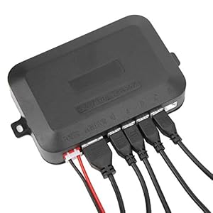 Parkeersensor, veiligheid verbeteren Universal Black Host Reverse Backup Radar System Kit ABS Plastic voor auto…