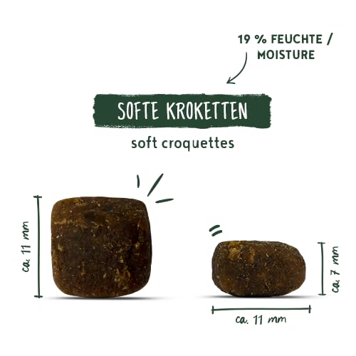 Bosch HPC Soft Mini Hundefutter halbfeucht, Wachtel & Kartoffel, 1 kg