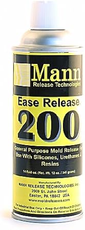 Smooth-CastTM 300 Bright White Casting Resin & Mann Ease Release 200 Mold Release Spray Bundle