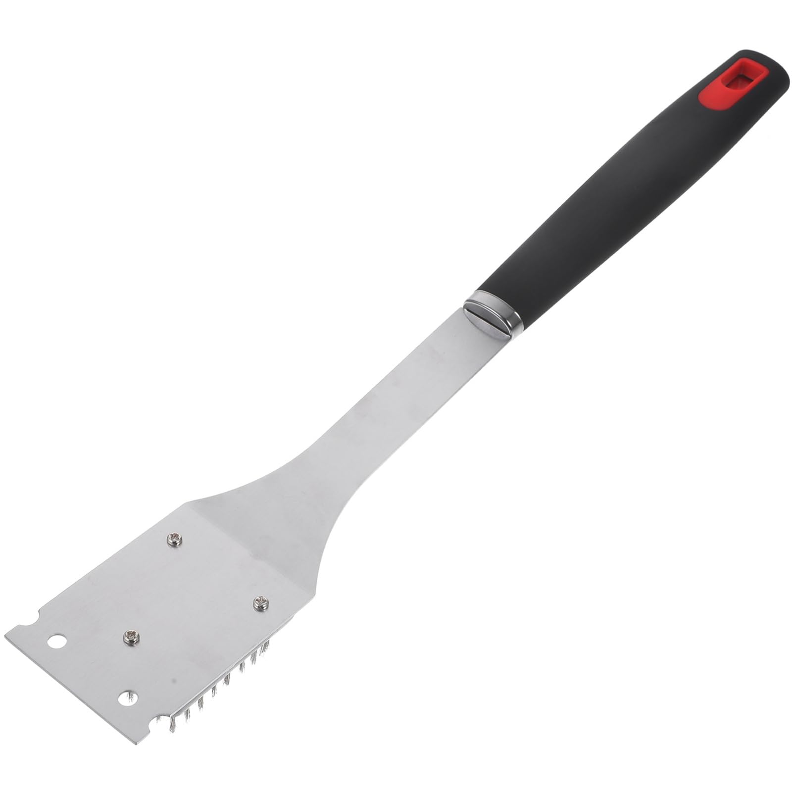Mipcase 4pezzi Spazzola Per Pulizia Barbecue Inossidabile Con Manico Lungo Accessorio Per Grigliate Utensile Per Rimuovere Grasso e Residui Per Grill e Barbecue All Aperto