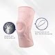 INDEEMAX Kniebandage Männer und Damen,Kompression Kniestütze mit Seitlichen Stabilisatoren & Patella-Gel Polster, Bandage Knie für Lindert Knieschmerzen, ACL, Meniskusriss, Arthritis, Rosa,M