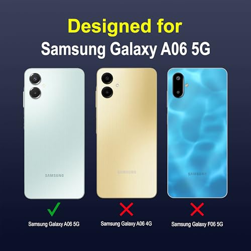 Image of Zapcase Back Case Cover for Samsung Galaxy A06 5G | Compatible for Samsung Galaxy A06 5G Back Cover | Liquid Silicon Magic Case with Camera Protection | Sapphire