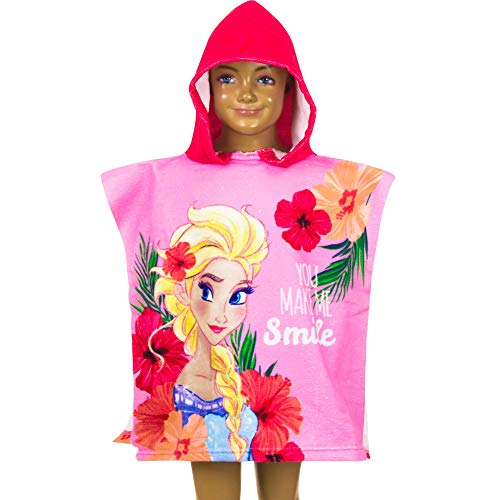 Disney Frozen Niñas Poncho Toalla
