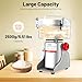 2500g Electric Grain Grinder Mill 4500W Commercial Spice Grinder 32000r/min High-speed Grain Spice Herb Dry Grinders Machine 304 Stainless Steel Powder Machine (2500g)