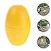 Hemoton 8pcs Kayak Anchor Floats Marine Rope Water Fishing Marker Buoys Dock Accessories Yellow Oval Buoy Set for Boats and Crabbing