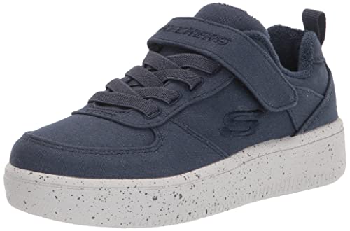 Skechers Kids Boy's Sport Court 92-Klendor Sneaker, Navy, 13 Little Kid #TOP13