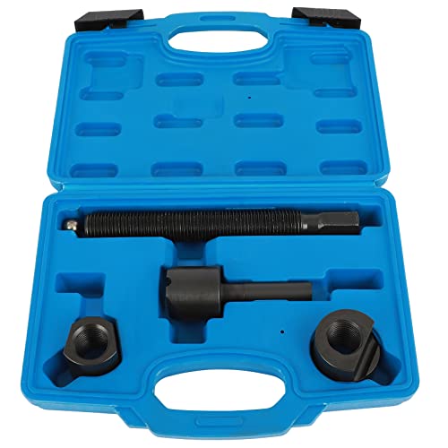 Kit de herramientas para separar ruedas dobles Herramienta de extracción de cubo de rueda de empuje de una pieza con 11 roscas Quite rápidamente ruedas de acero dobles atascadas o bloqueadas Se adap