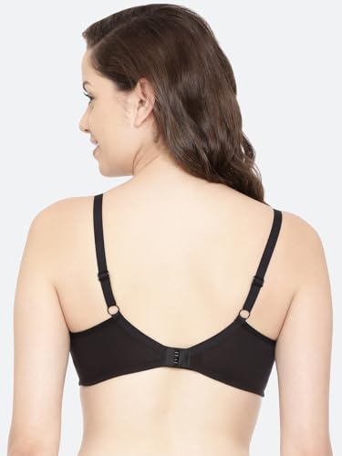 Image of Enamor Smoothening Women's Cotton Everyday Balconette T-Shirt Bra - All Day Comfort, Full Support, Padded, Wirefree, Medium-Coverage - A017