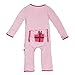 KicKee Pants Baby Girls' Applique Coverall