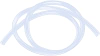 iMeistek Szilikon Cső 1,5m - 6mm Belső/10mm Külső Átmérő - Átlátszó Flexibilis Víz és Levegő Tömlő Akváriumhoz, Szivattyúhoz, Kertészkedéshe 1
