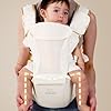 Bebamour Baby Carrier with Hip Seat,All-Position Breathable Mesh Hip Seat & Carrier 0-36Months with Head Hood, 3 PCS Teething Pads, Waist Extender,Storage Bag & Pacifier Case(Khaki) #1