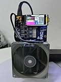 NerdQaxe++ Asic Miner 4.8Th/S Leistungsstarker Bitcoin Solo Miner mit Netzteil und Ständer Home Miner Lotterie Miner (REV6)