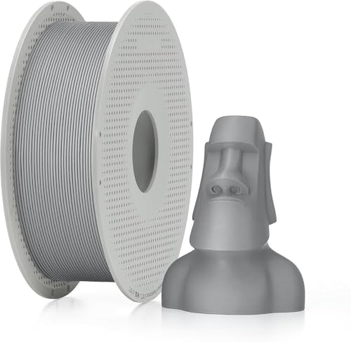 Image of 3IDEA Bambu Lab PLA Basic 3D Printing Filament - Grey, Reusable Spool 1KG