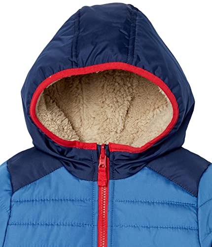 Image of OSHKOSH B'GOSH boys Heavyweight Colorblock Puffer Coat