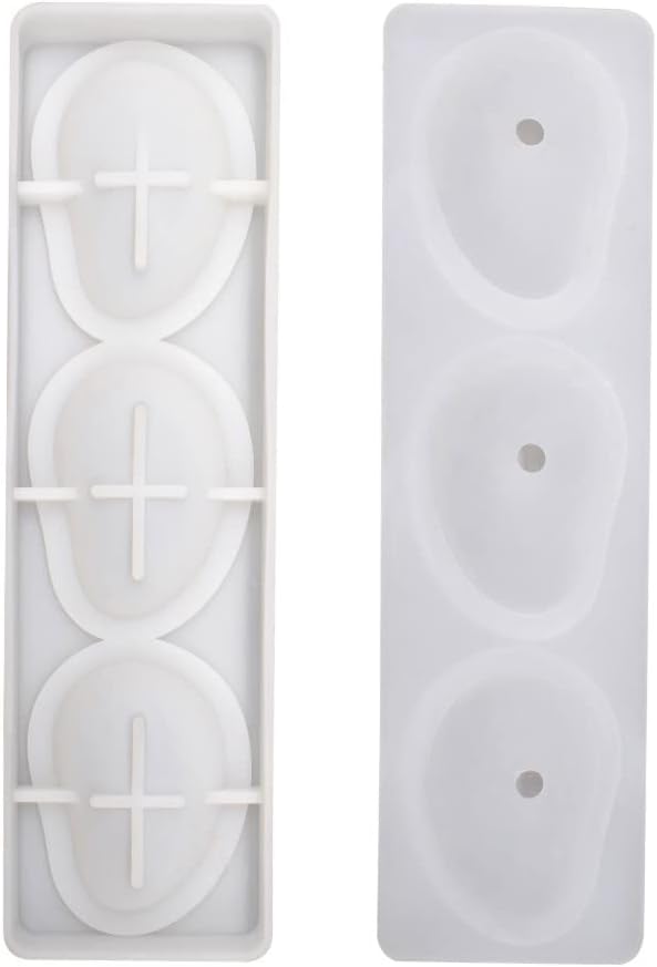 Silicone Mold Dessert Silicone Cake Mold For Baking Fondant Mould Fruit Shape Sugar Candy Jelly Bakeware Chocolates Mould (2PCS Mango I_13.6x3.8x1.4 inch)