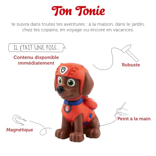 tonies Figurine La Pat' Patrouille Zuma Personnage avec Histoire Audio pour conteuse Toniebox, audioconte 3 Ans et Plus - boîte à Histoires Vendue séparément – vue 2
