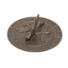 Dragonfly Sundial, French Bronze 12 x 12 product image