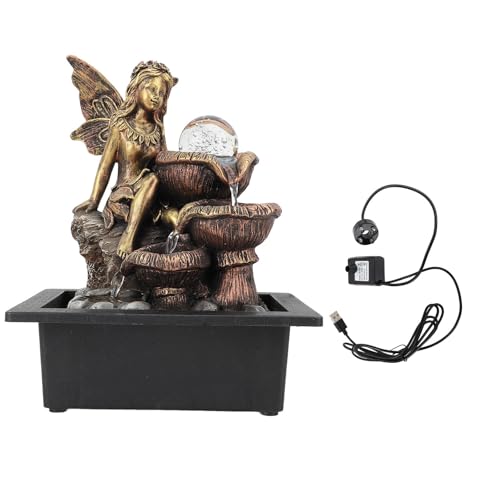 Mini fontaine cascade LED USB pour la décoration du salon