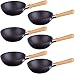 Produktbild Syntrox Germany Wok-Pfännchen Schüssel Wok Pfanne Bambus Zubehörteil/Erweiterung für Raclette RAC-1200W Basel und RAC-1200W Liestal (6)