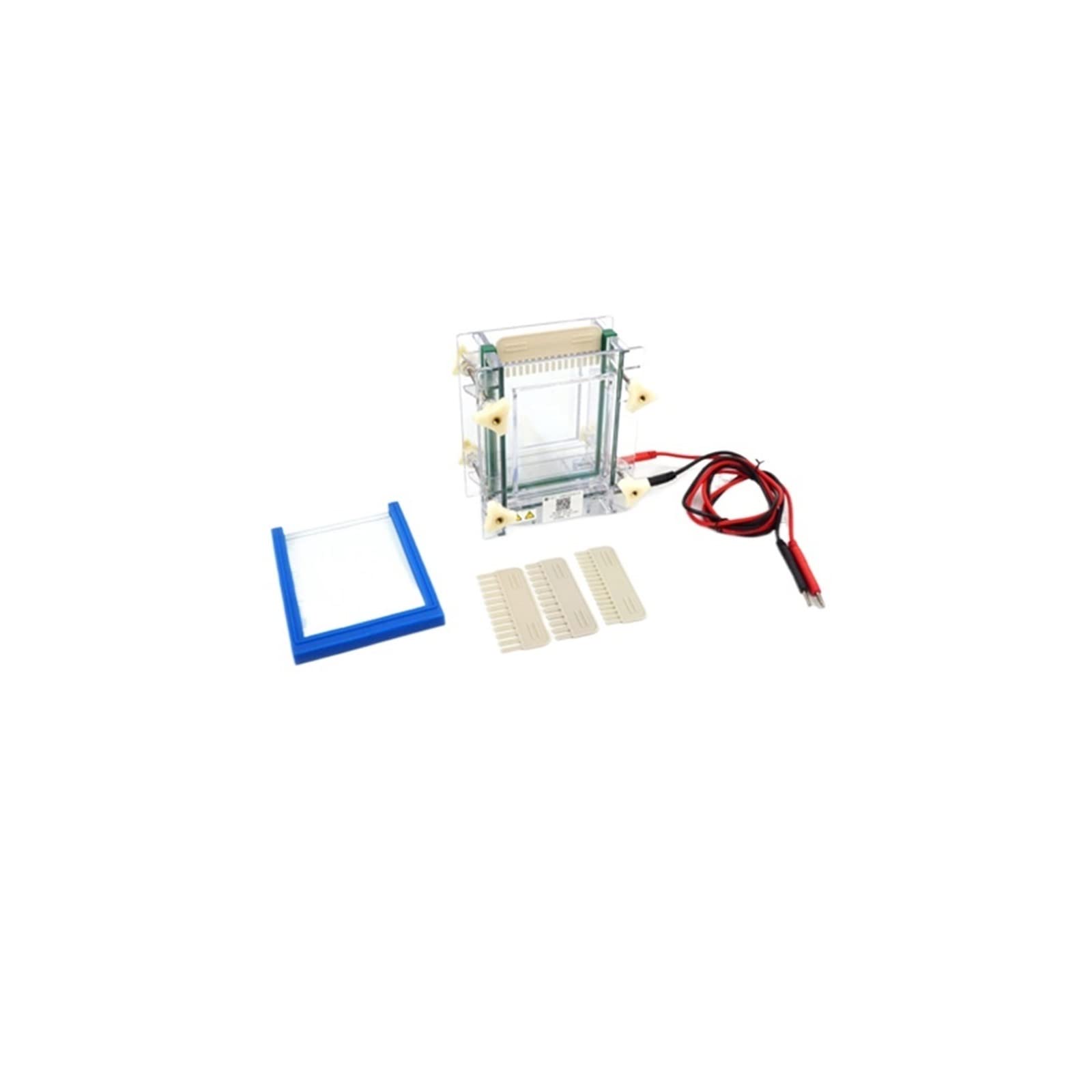 Electroforesis, Instrumento De Electroforesis Vertical Tipo Sándwich De Placa Doble DYCZ-28C,Estructura compacta