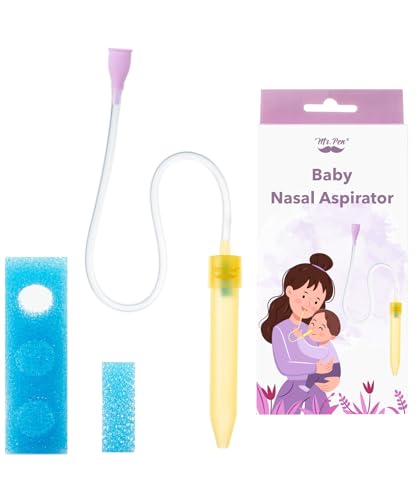 Image of Mr. Pen- Baby Nasal Aspirator with 3 Extra Hygiene Filters, Nose Suctioners for Babies