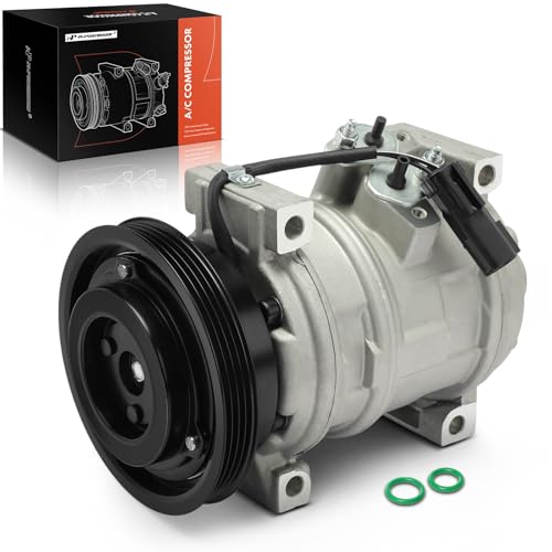 A-Premium A/C Compressor with Clutch Compatible with Chrysler PT Cruiser 2001-2010, Dodge Neon 2003-2005, SX 2.0 2003-2005, 5 Speed Manual Transmission