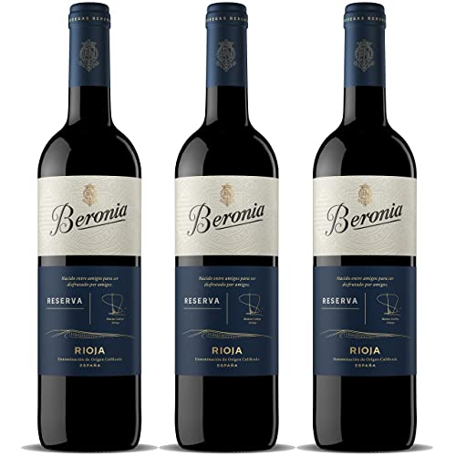 Beronia Reserva - Vino D.O.Ca. Rioja - 3 botellas de 750 ml - Total: 2250 ml Cover