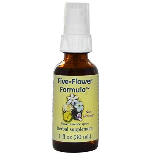 Flower Essence Services Five Flower Formula in Glycerin Spray, 1 Ounce- - 1.0 ounces