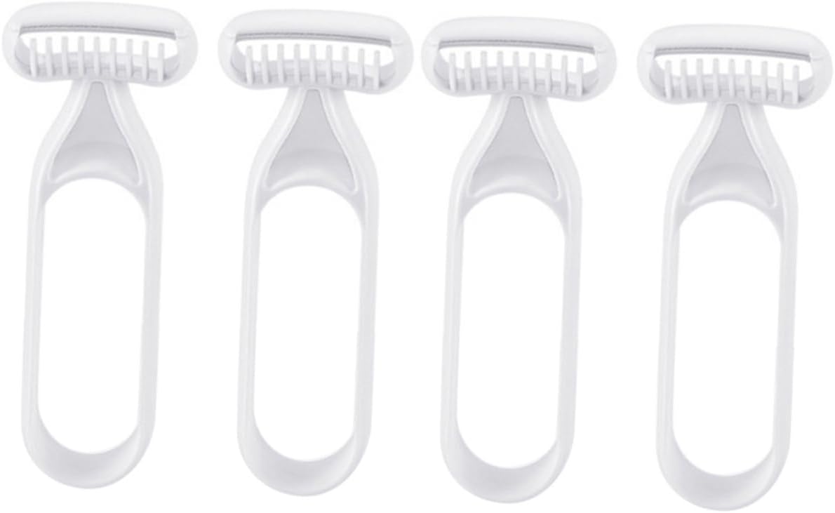 4pcs Body Hair Trimmers for Women Safe Manual Armpit Leg Hair Portable Lightweight Design for Smooth Shaving for Daily Use Travel