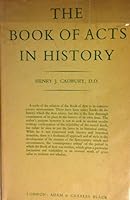 The Book of Acts in History B001QVUSQ8 Book Cover