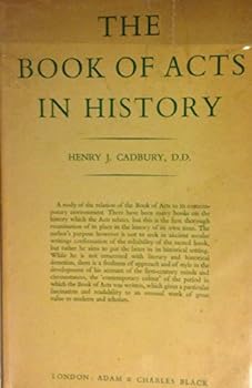 Hardcover The Book of Acts in History Book