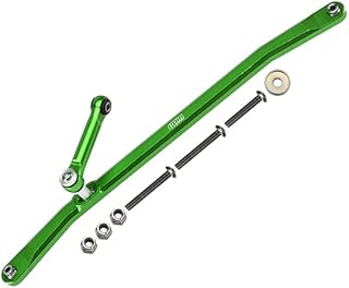 GPM Upgrades Aluminum 6061-T6 Front Steering Tie Rods LOSI 1/8 LMT Solid Axle 4WD Monster Truck Los 04022 LOSI LMT 1/8 4xWd Solid Axle Mega Truck Brushless-Los04024 (Green)