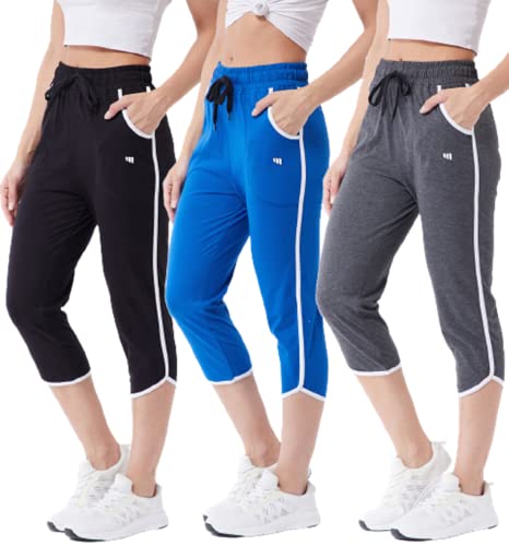 Image of Modeve Women Cotton Blend Pack of 3 Track Pant