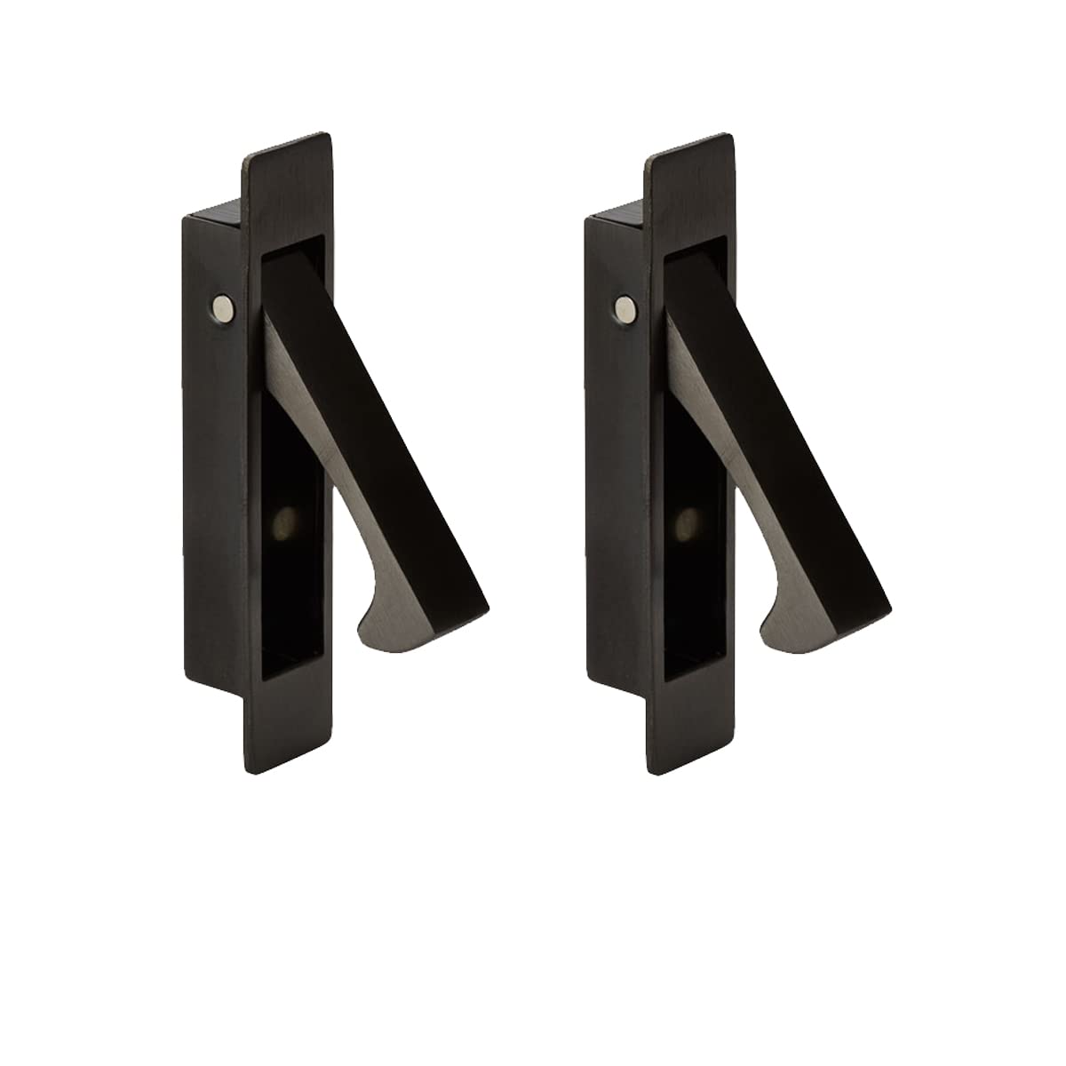 VicTac Premium Edge Pull Concealed fix Handle for Sliding Door Matt Black Finish Zinc Door Handle Pack of 2 (B0BYKDVV3Q) Amazon Price History, Amazon Price Tracker