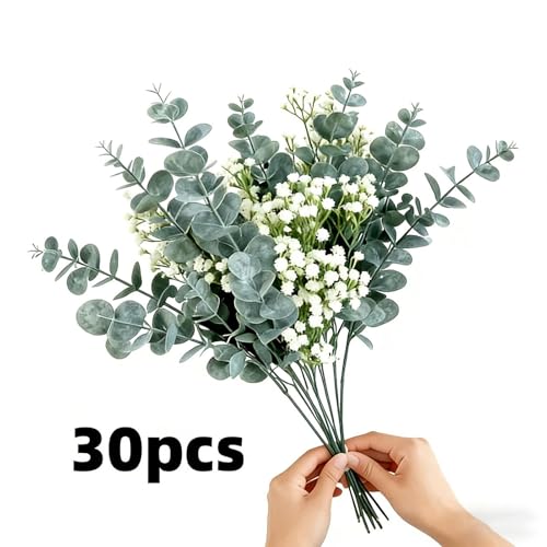 Feuilles d'eucalyptus pour décoration de mariage et fête de printemps