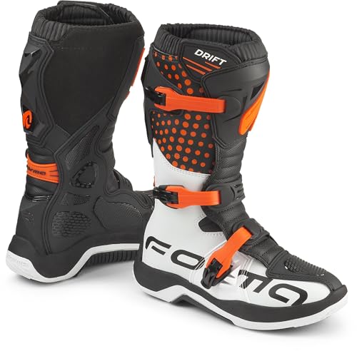 Bottes motocross enfant Forma Drift 33 équipement moto cross junior noir