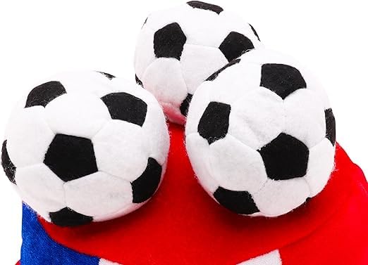 Sombrero De Copa De Argentina Con Balones 3D De Peluche, Ideal Para Fiestas De Disfraces Y Eventos Temáticos, Talla Única Adulto