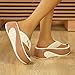 HoaloX Women's summer platform sandals - Fashionable and comfortable, suitable for outdoor wear (Beige,8)