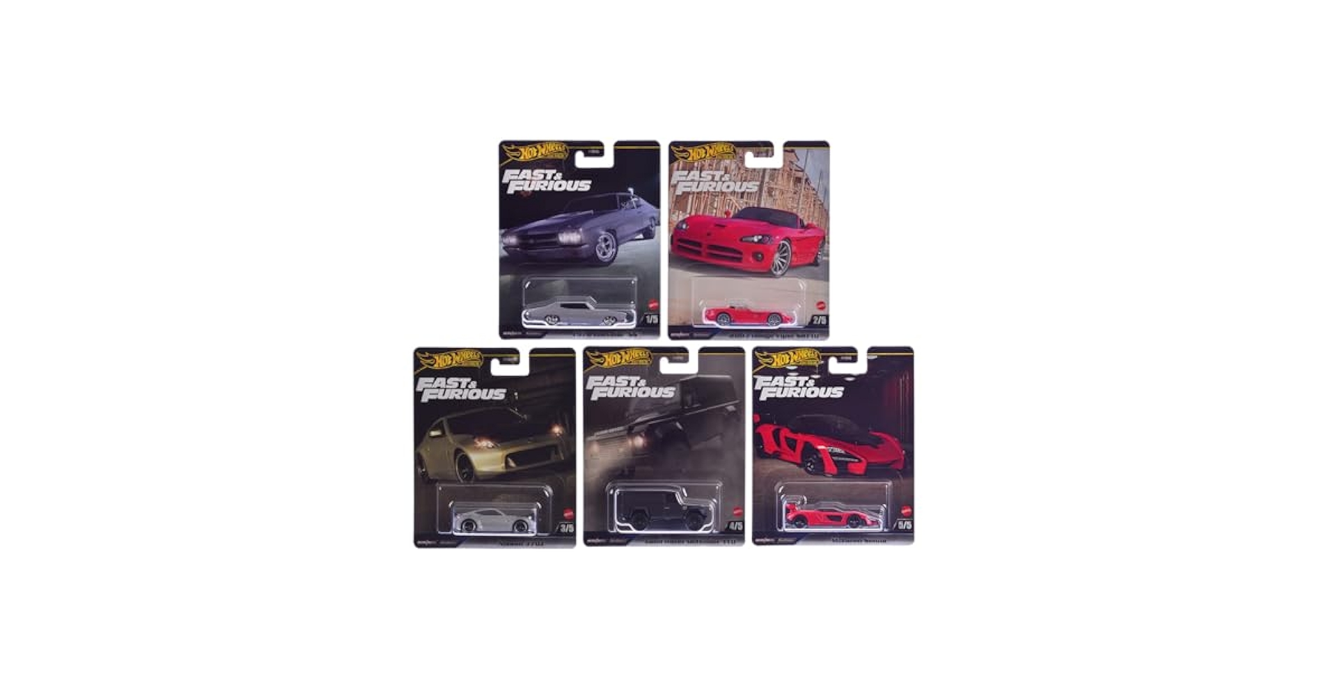 Amazon.com: Hot Wheels Fast & Furious Premium Die-Cast Cars