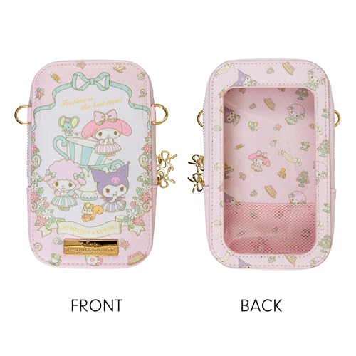 Sonix x Sanrio Phone Pouch - Universal Smartphone Travel Purse and Wallet, Crossbody and Shoulder Bag | Kuromi & My Melody Tea Party2