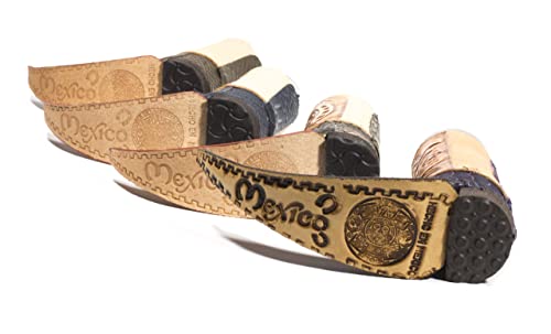 Mexican Leather Mini Boot Tequila Shot - Original Artisan Bota Tribalera Para Tequila - 1 Tequila Shot (Assorted Colors) #TOP2