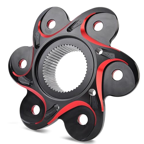Cubierta de brida de piñón trasero compatible con Ducati 1200 1098 V4 4