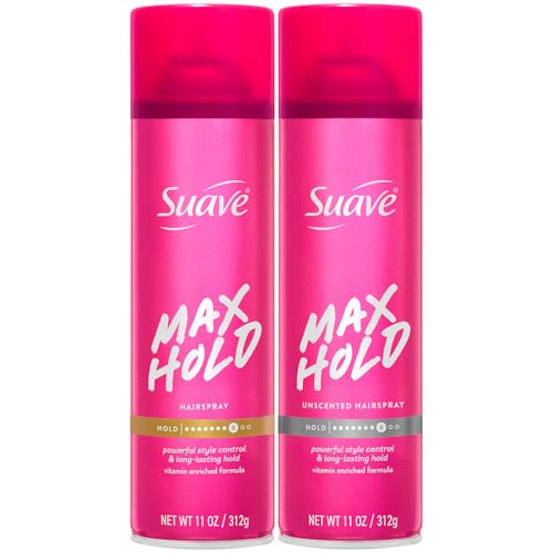 Suave Max Hold Hairspray 2-Pack