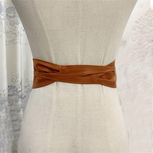 Women Shirt Wide Waist Belt Vintage Elegant Underbust Corset Waist Belt Women Dress Shirt Wide Waist Seal4