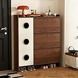 JixCJHj Schuhschrank，Schuhkipper Schmal ，freistehendes Schuhregal...