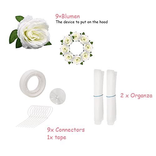 Opaltool Decorazioni per Macchina Matrimonio