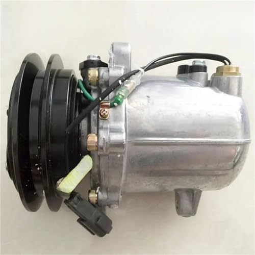 Compresseur clim 24V haute durabilité compatible Komatsu 2039796580 ventilation